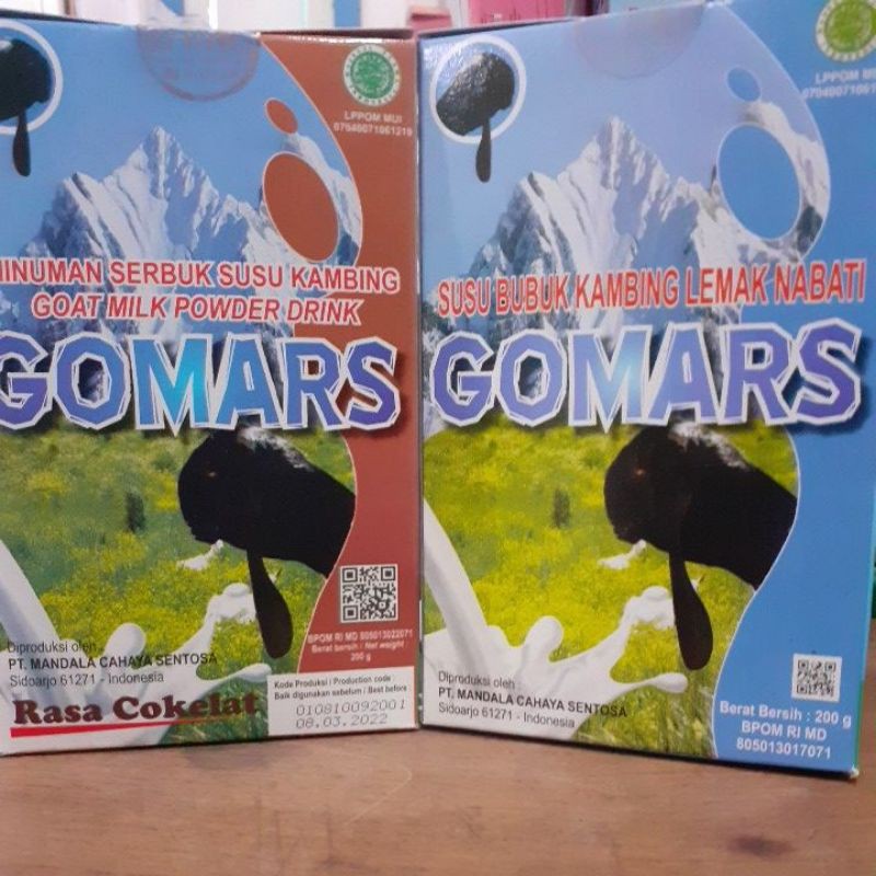 

SUSU KAMBING GOMARS