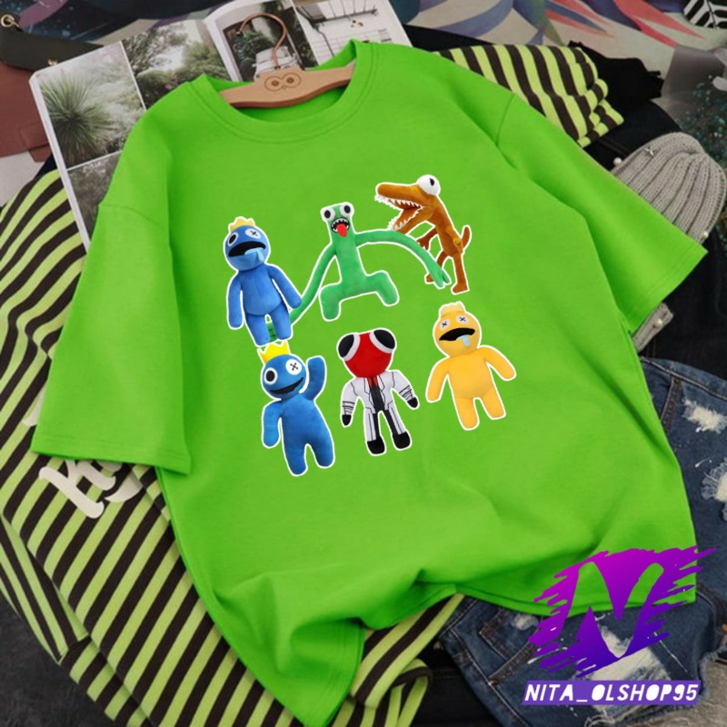 BAJU ANAK RAINBOW FRIENDS kaos anak rainbow friends game