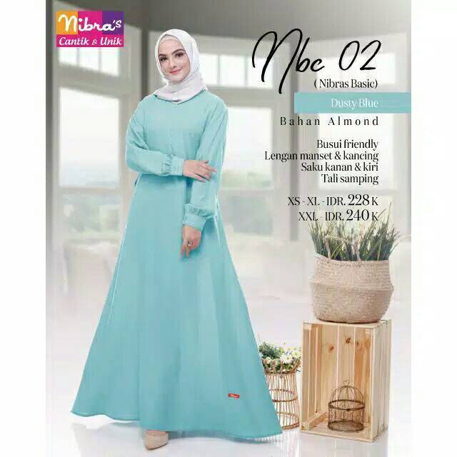Gamis terbaru nibras nbc02