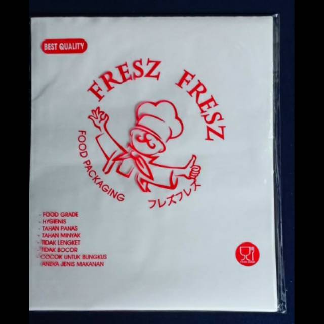 

Kertas pembungkus nasi kfc 23x27