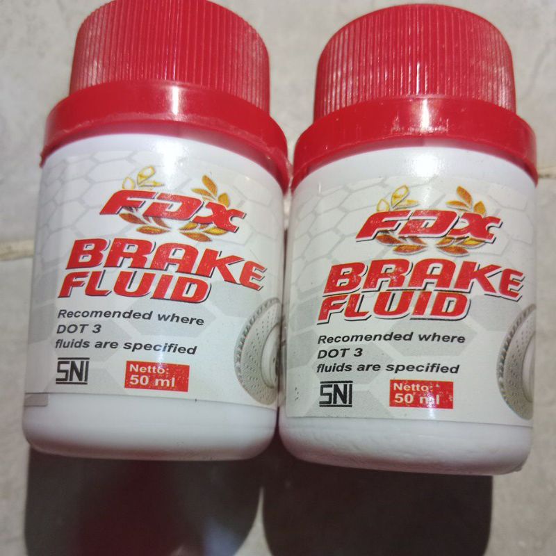 KDM_24 MINYAK REM UNTUK SEMUA MOTOR YAMAHA HONDA UNIVERSAL MEREK FDX BRAKE FLUID 50 ML