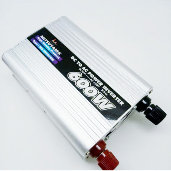 Power Inverter Mitsuyama 600 Watt MS-INV600 Mengubah Arus Dc Menjadi Ac