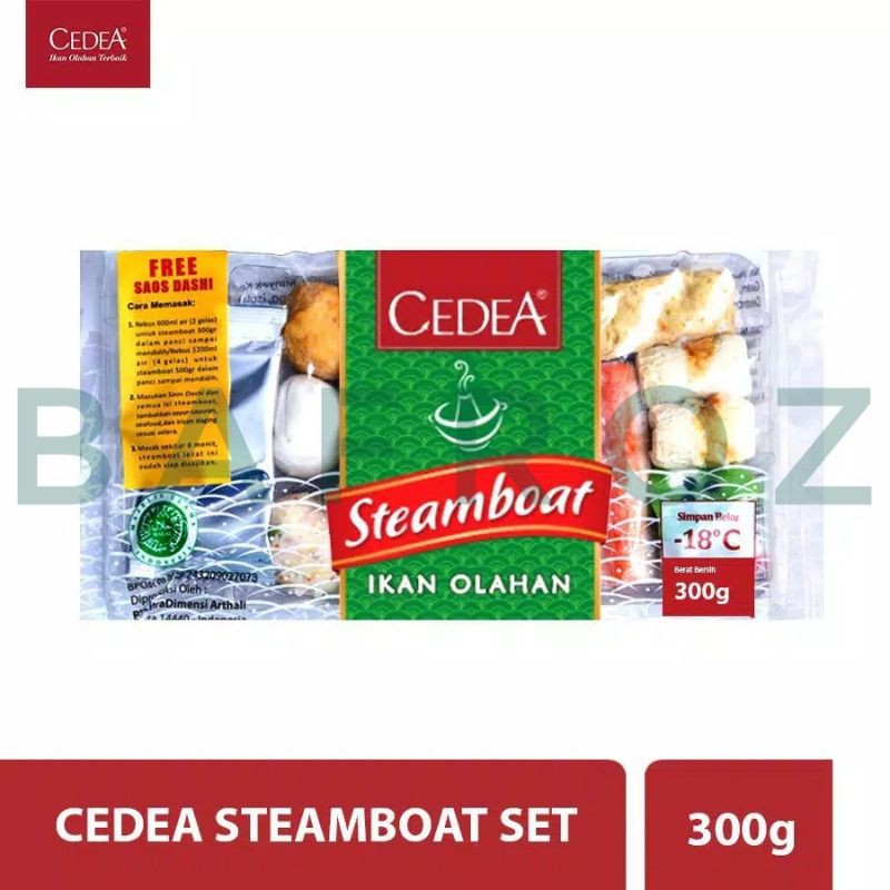 

Cedea Steamboat Set 300gr