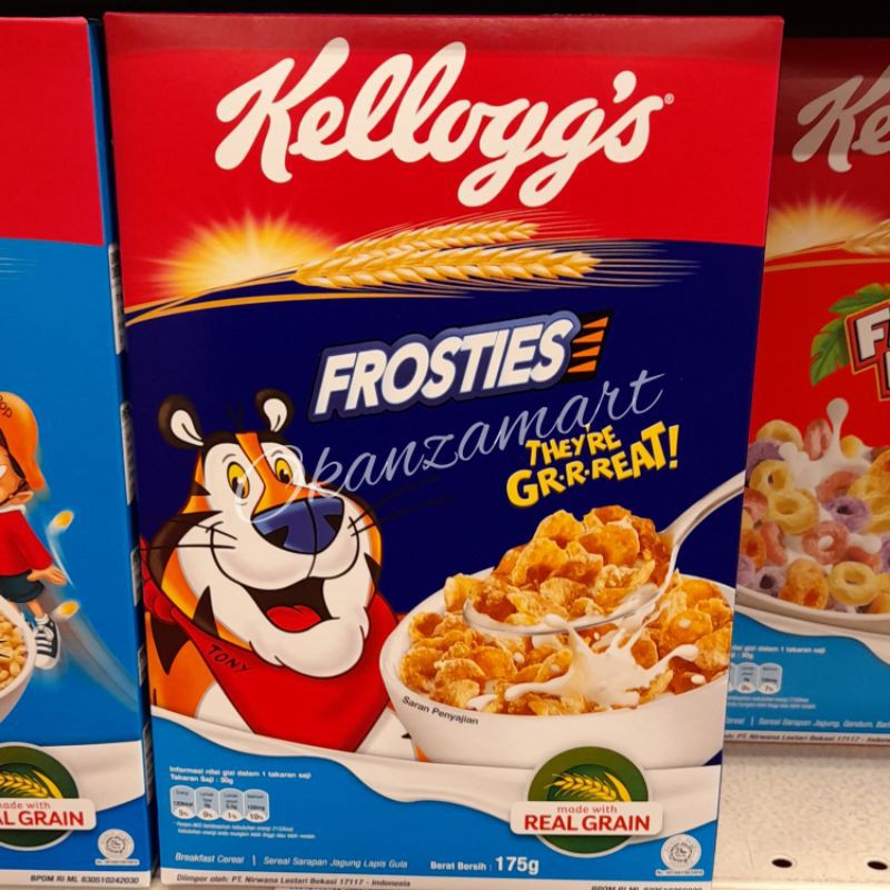 

Kellogg's Kelloggs Frosties Cereal 175gr