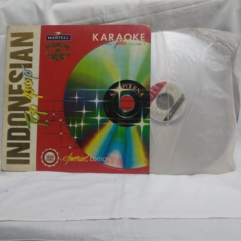 Laser Disc Indonesian Top Pop Nav 1 Plus Vol 1 bekas Laserdisk