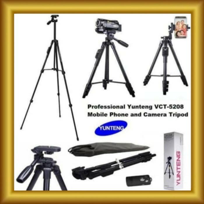 Tripod | Tripod Yunteng Bluetooth Vct-5208/Tripod Yunteng Original Vct-5208