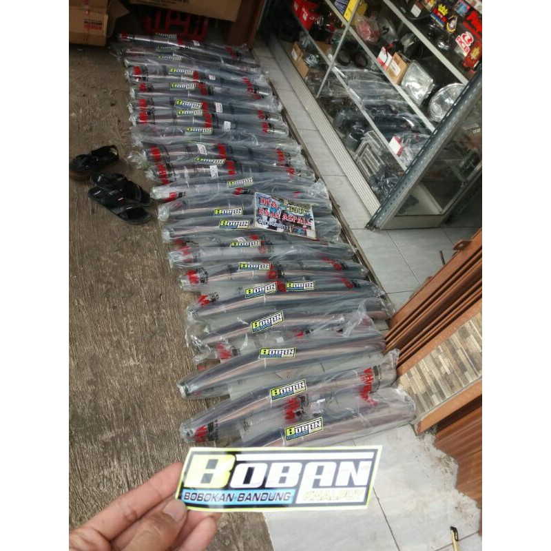 knalpot boban tipe c39 rx king