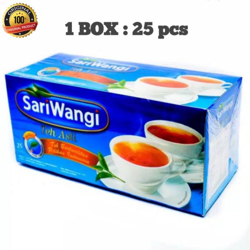 

TEH CELUP SARI WANGI | TEH SARI WANGI MELATI ISI 25PCS