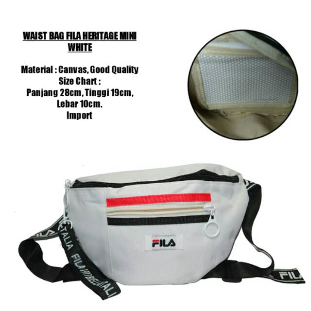 fila heritage waist bag