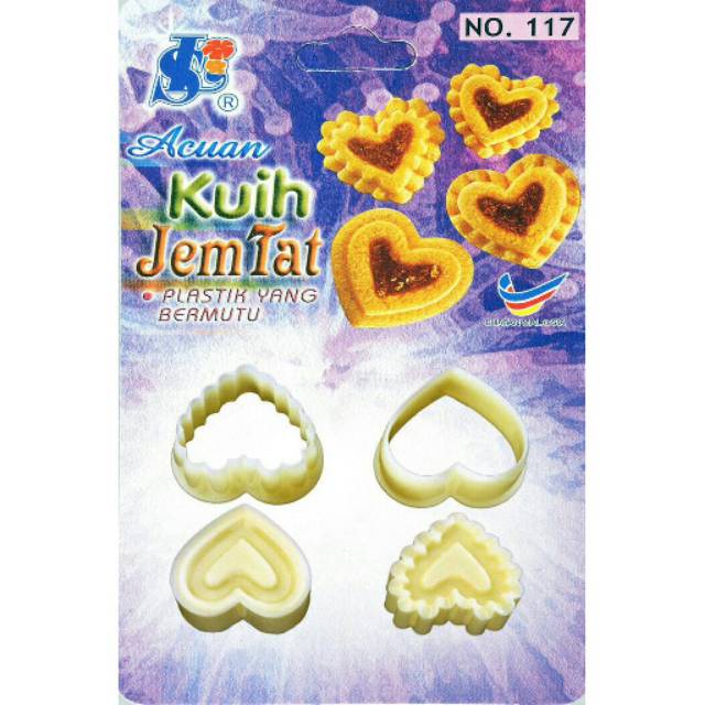 Cetakan kue kering  nastar acuan 117