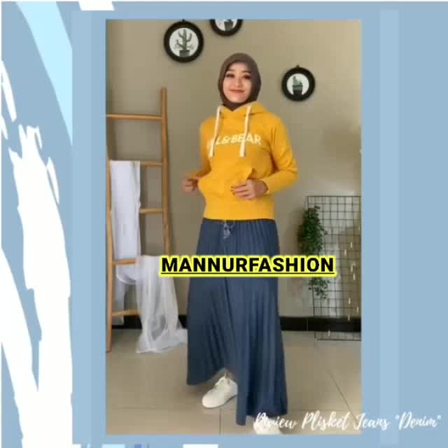 PLISKET JEANS ROK  PLISKET MODEL BARU  Shopee Indonesia