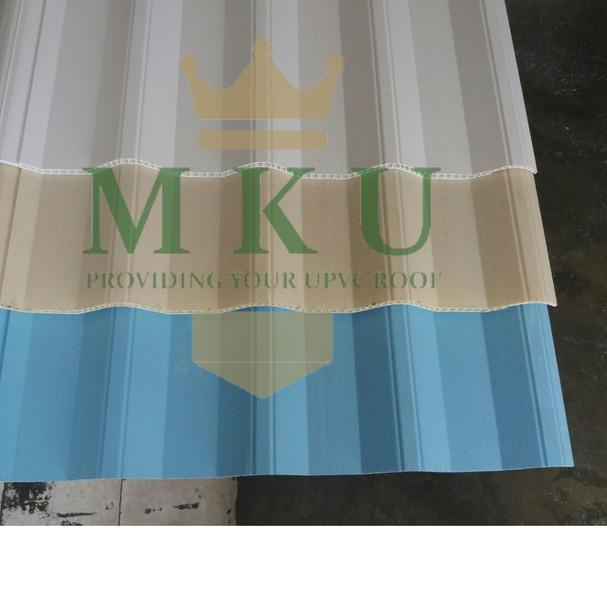✹ Atap uPVC Sunpanel 12mm (1/2 METER) Sun Panel ♜