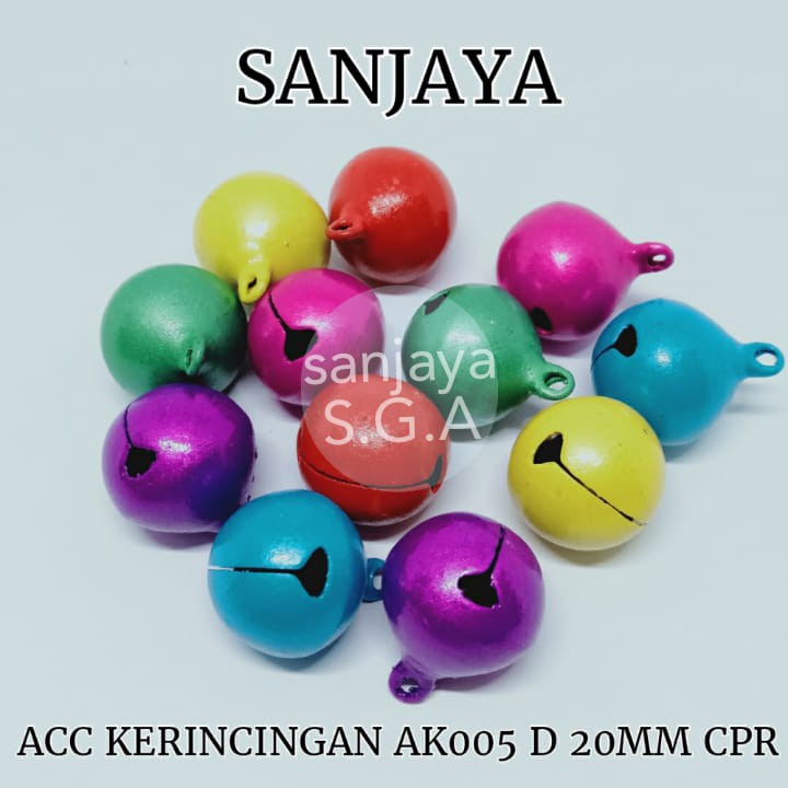 KERINCINGAN / KLINTINGAN / KRINCINGAN / BEL LONCENG / KRINCING / ACC KERINCINGAN AK005 D 20MM CPR