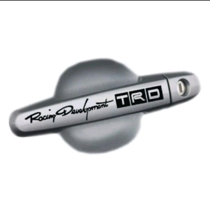 Stiker handle pintu Mobil Trd Racing Devolepment Keren Sticker Trd