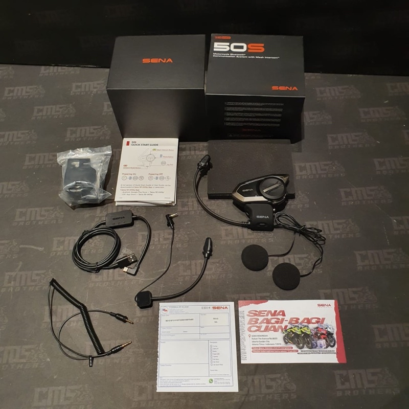 Sena 50S Intercom Bluetooth Communication Single Pack