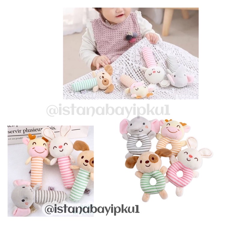 Catell Love Rattle Stick Boneka / Mainan Anak