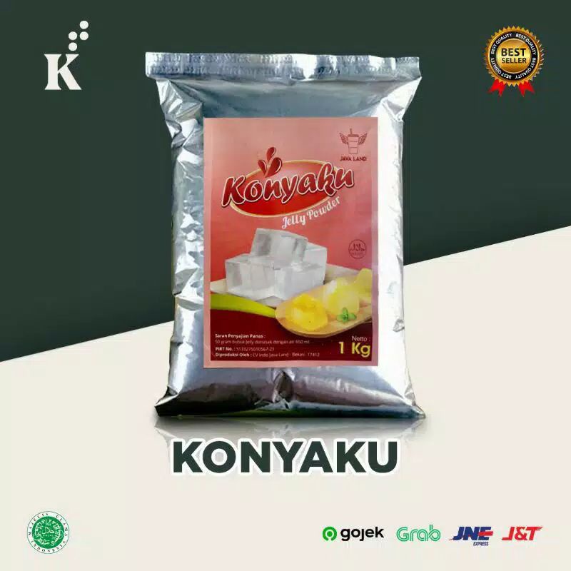 

Javaland Konyaku Jelly 1Kg | Topping Minuman Kekinian | Jely / Agar-agar premix