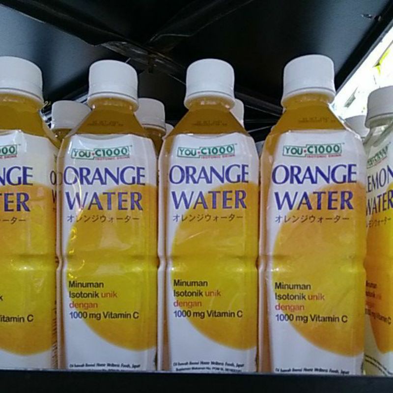 

orange water
