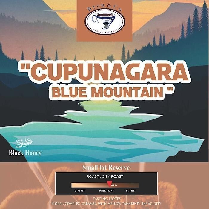 

Brew&Co Kopi Cupunagara Subang Black Honey Coffee Beans Arabica 1 Kg - Biji Kopi