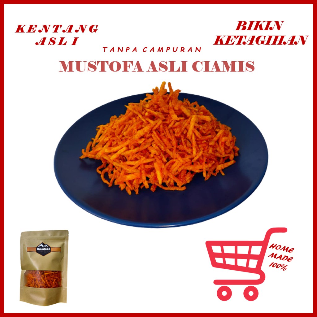 

Kering Kentang Mustofa Khas Ciamis 250gr TERLARIS