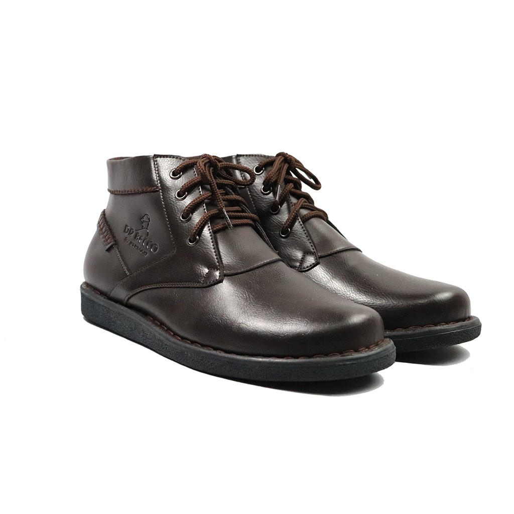 Dr Becco Sepatu Boot Pantofel Pria kulit PU - Proton