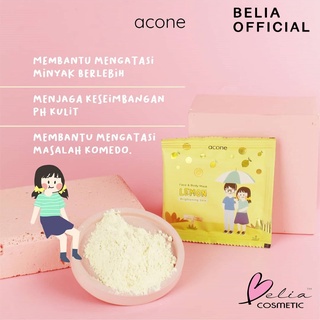 ACONE Face &amp; body Mask | Masker Wajah | Masker Badan | Masker Bubuk 10gr (✔BPOM) (KIM)