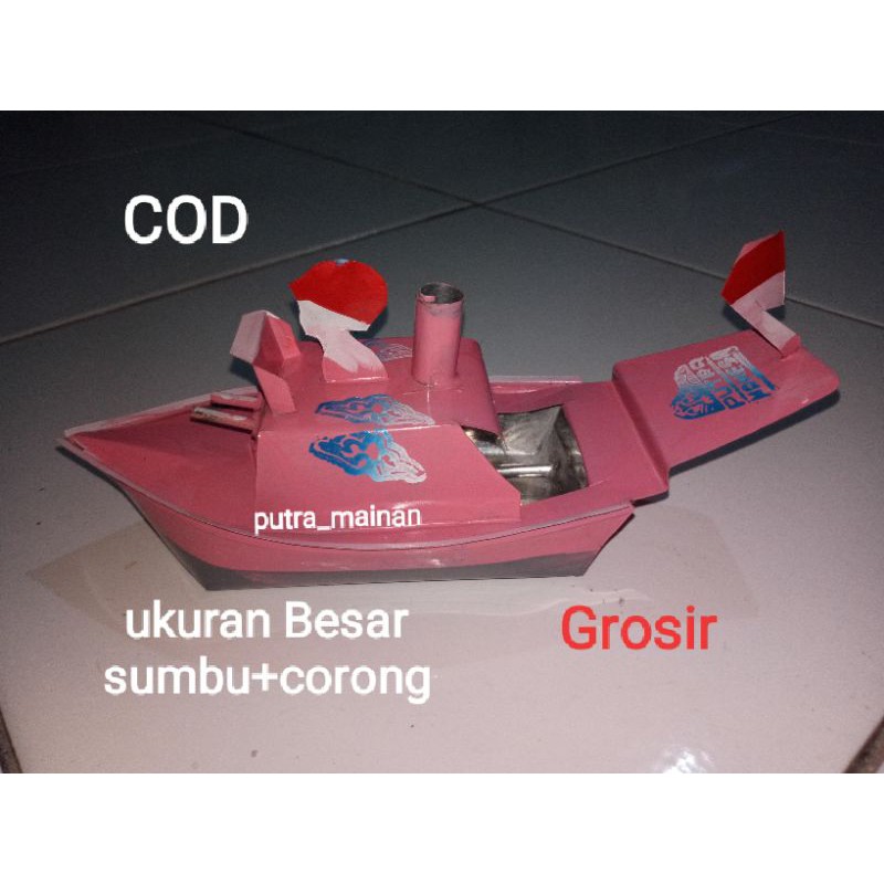 [COD] kapal Otok-otok besar 18 cm harga Promo