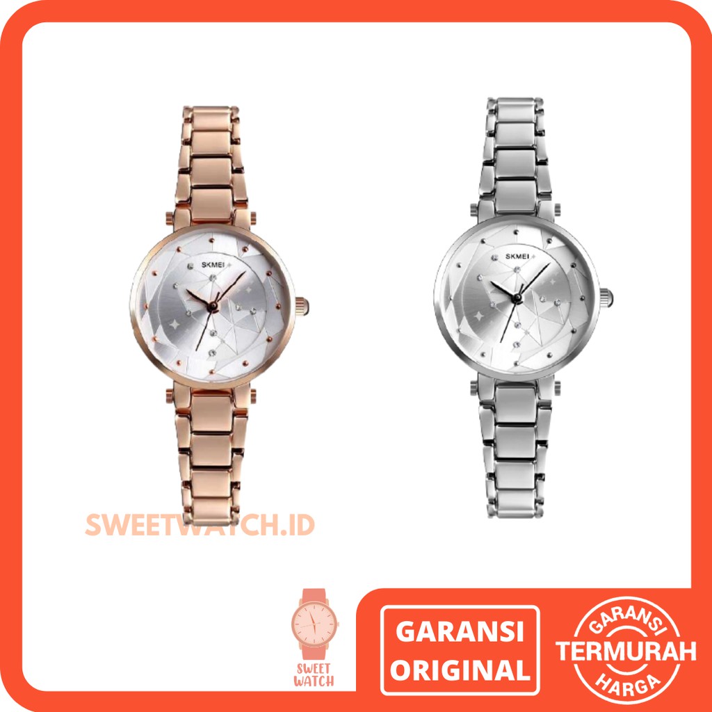 Jam Tangan SKMEI 1411 Jam Skmei Jam Tangan Cewek Jam Tangan Wanita Jam Tangan Rantai Jam Cewek