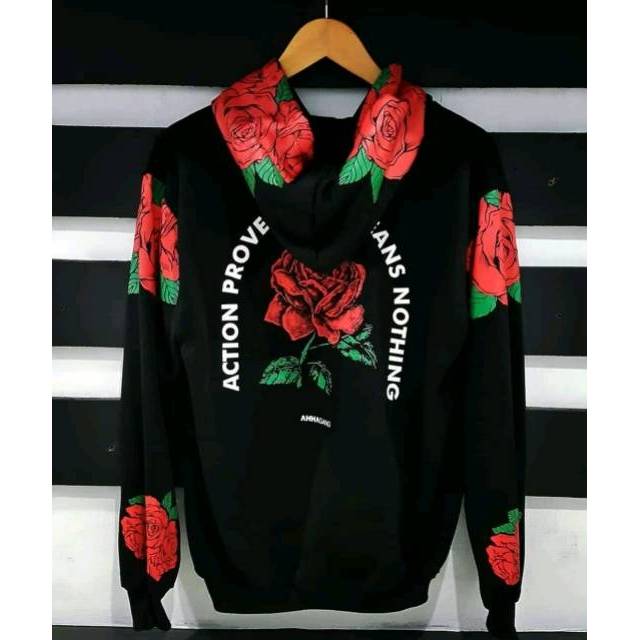 ahha rose hoodie