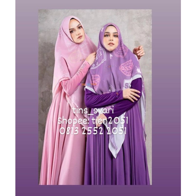 sisesa khimar halmark pink