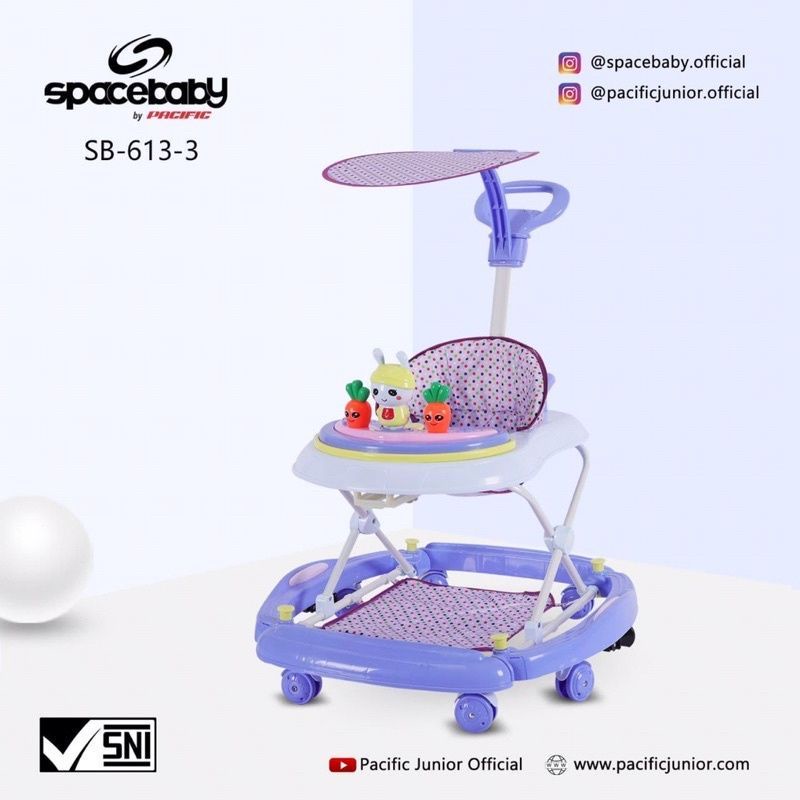 Baby Walker Space baby Spacebaby SB 611-3 &amp; SB 613-3 Family Exotic Royal