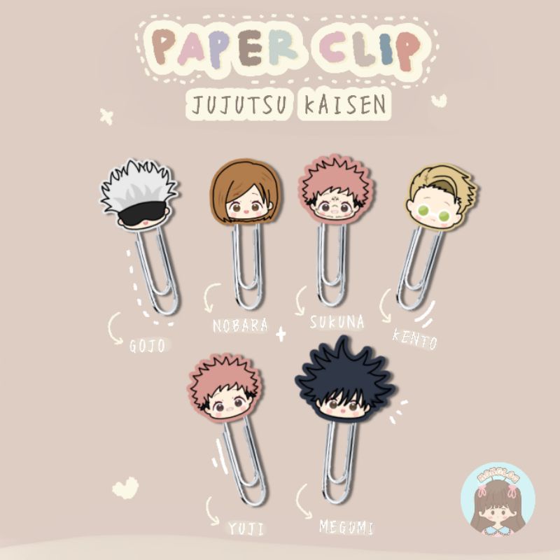 

Jujutsu Kaisen paper clip