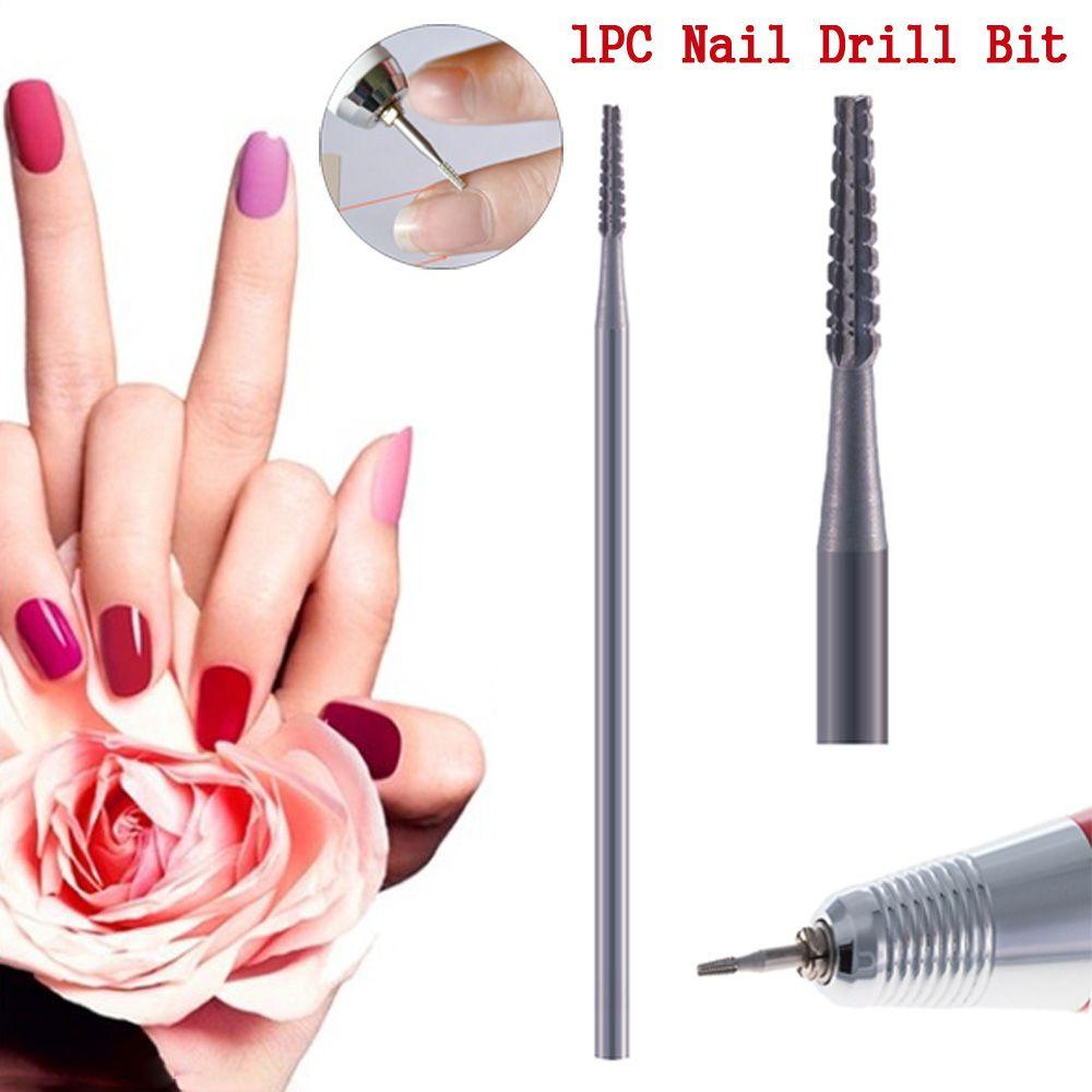 Agustina Mata Bor Kuku Portable 1PC Pedicure Tools Manicure Tool Burr Nail Art Alat Pemotong Milling