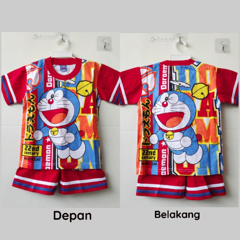 KENHO DORAEMON Setelan kaos anak