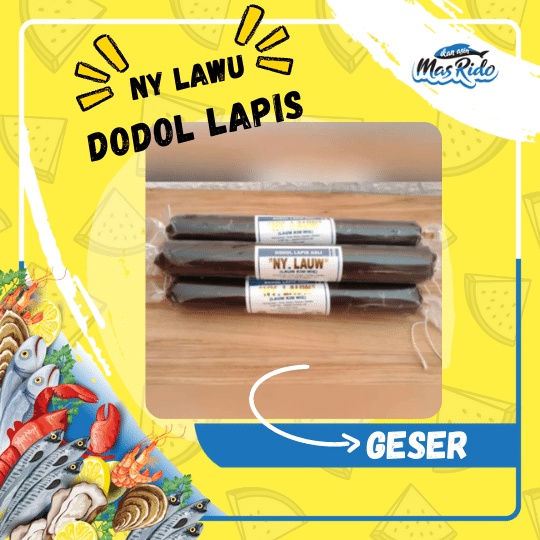 

Dodol Lapis Ny Lawu Asli Dodol Original Legit Manis Harga Termurah