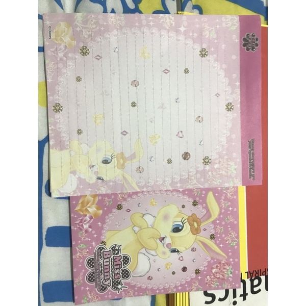 

MISS BUNNY SANRIO LETTER SET BAMBI KERTAS SURAT MEMO STICKY NOTE NOTEPAD STATIONERY
