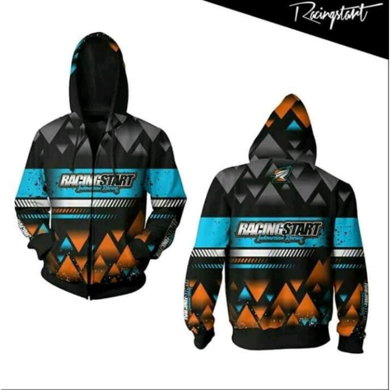 JAKET RACING START ORIGINAL / JAKET PRINTING RACING START ORIGINAL