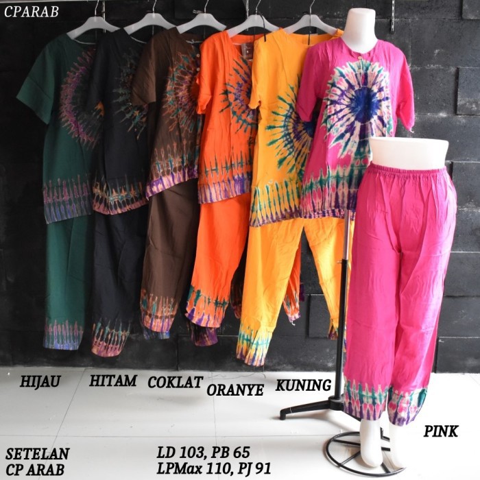 Setelan Kulot Baby Doll Batik Pekalongan CP Arab pkl