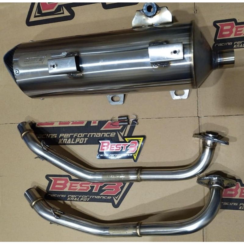 Knalpot BEST3 Nmax Aerox Lexy STD Racing Original BEST3