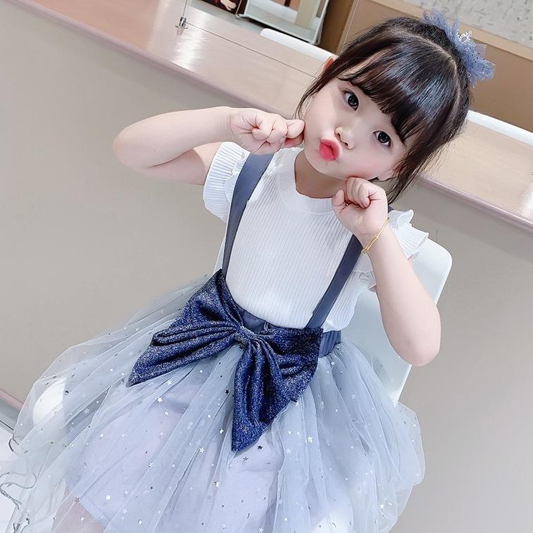 DR2-Dress Gaun Anak Perempuan Import  Bowie Y56U