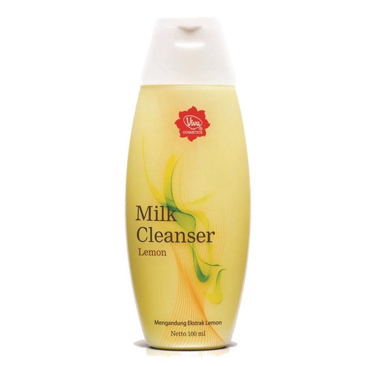 Viva Paket Milk Cleanser &amp; Face Tonic Lemon 100ml/200ml