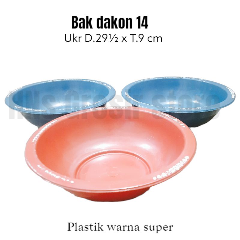 waskom baskom dakon 14 plastik - bak hajatan grosir
