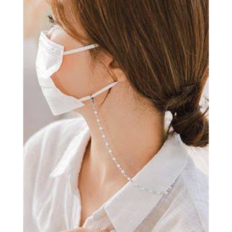 strap masker tali masker kalung masker connector masker strap face mask perhiasan masker stainless