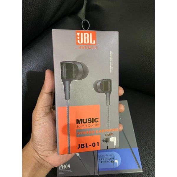 [Harman-001]Earphone JBL Premium Quality Bass Stereo Earphone JBL Super Mega Bass