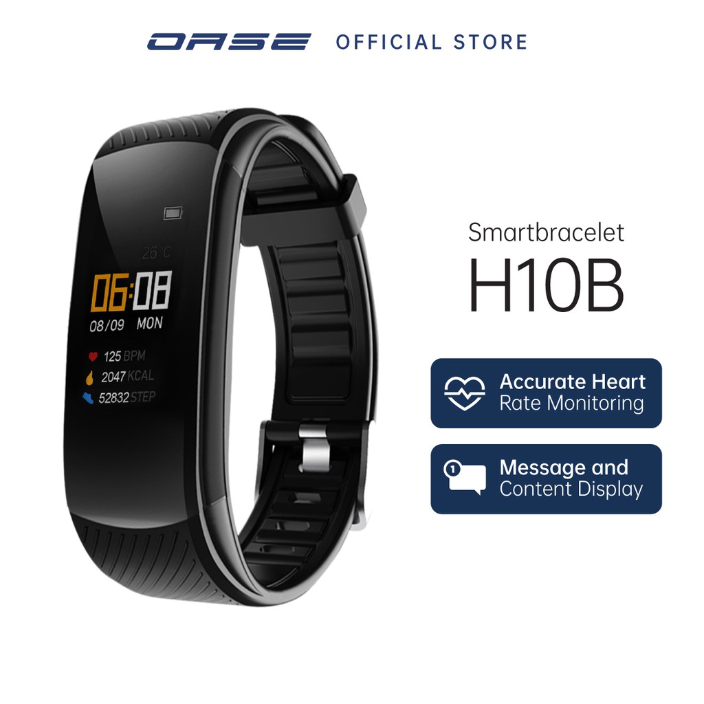 OASE Smartwatch H10B [Waterproof Level IP67, Heart-Rate