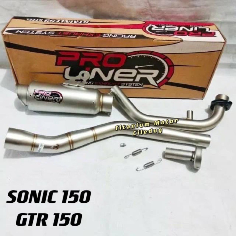 KNALPOT PROLINER SONIC 150 / GTR 150