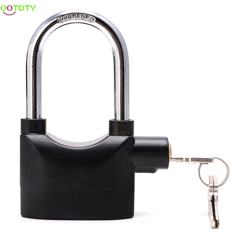 Kinbar Gembok Sepeda Motor Padlock Alarm Waterproof Corrosion Resistant - 110PACKAGE CONTENTS