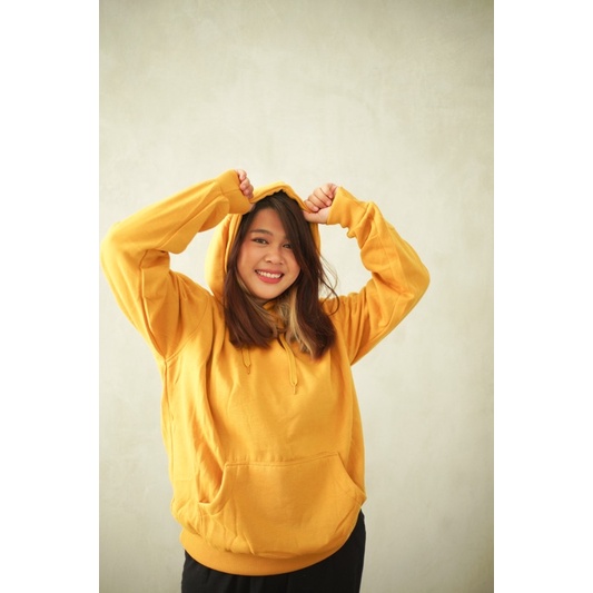 Hoodie Jumper Mustard