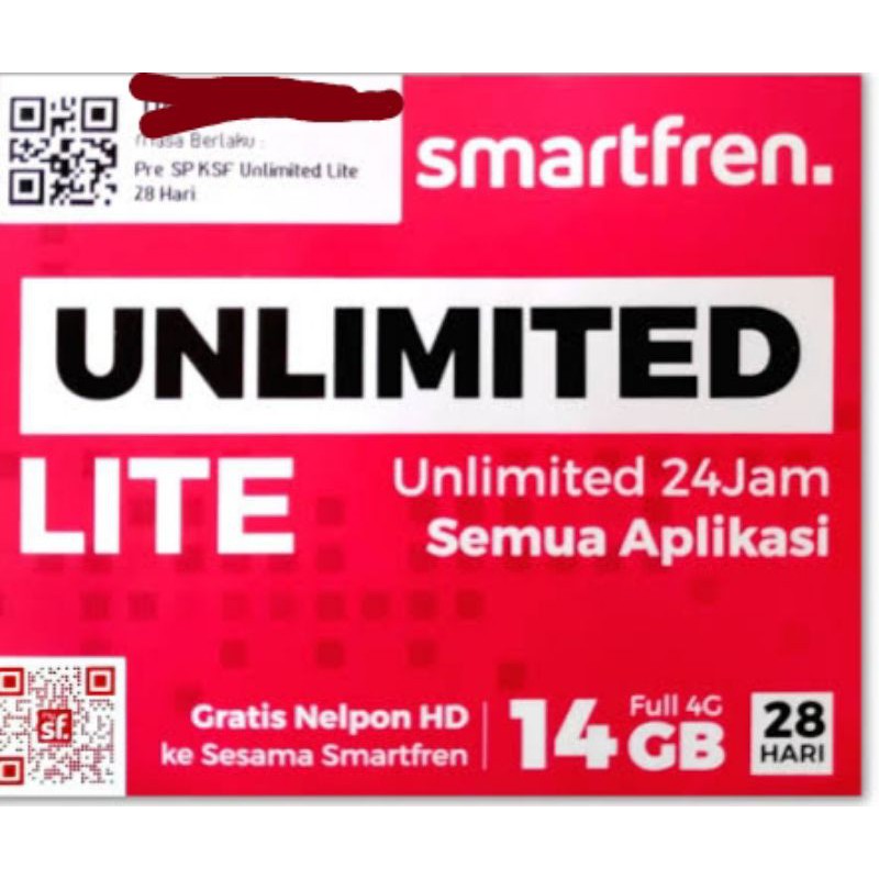kartu Smartfren unlimited lite