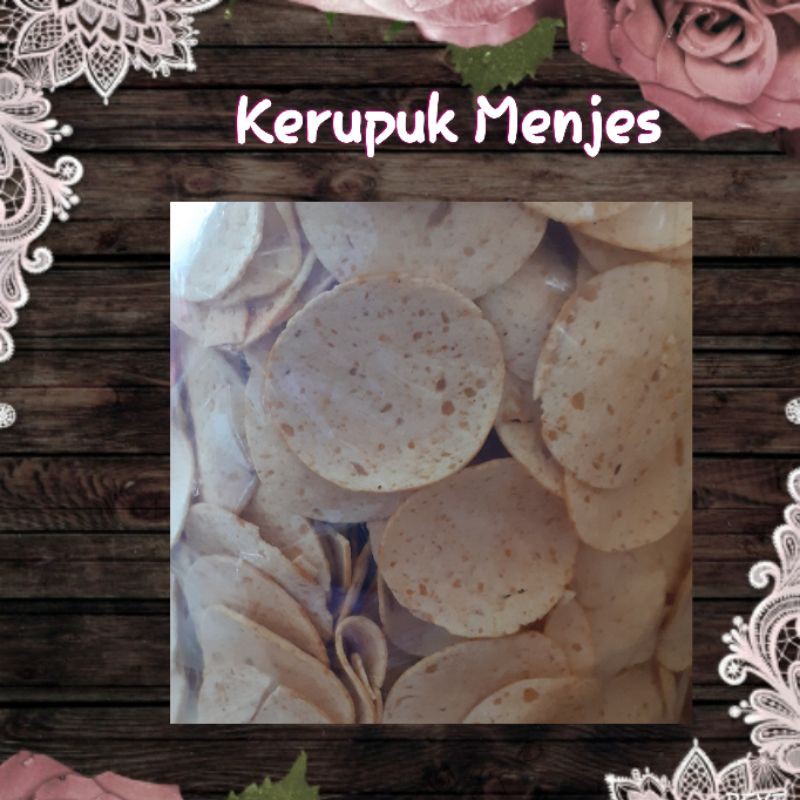 

Jajanan snack hari raya kerupuk menjes 250 g